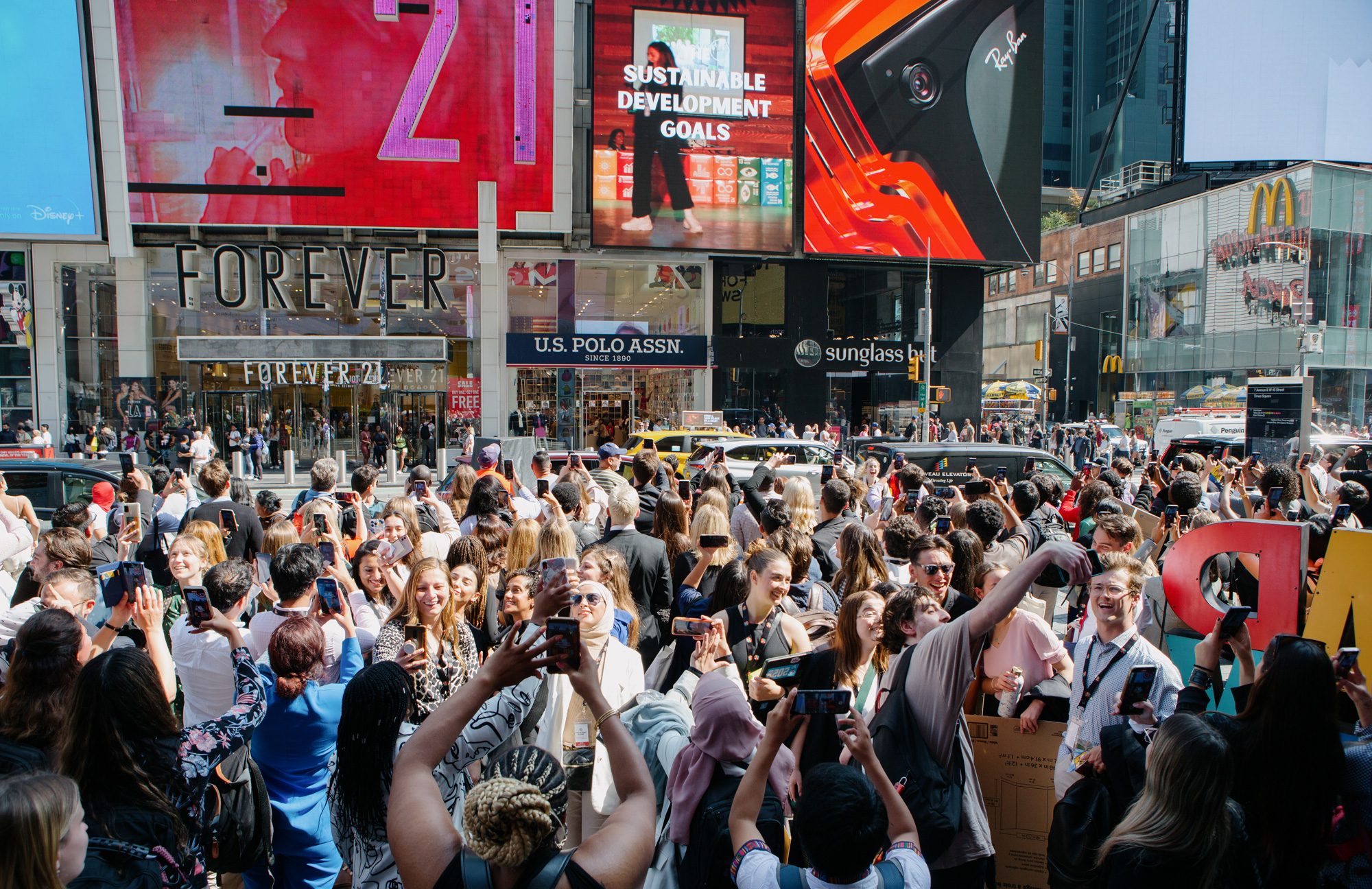 UNITE 2030 Times Square Billboard